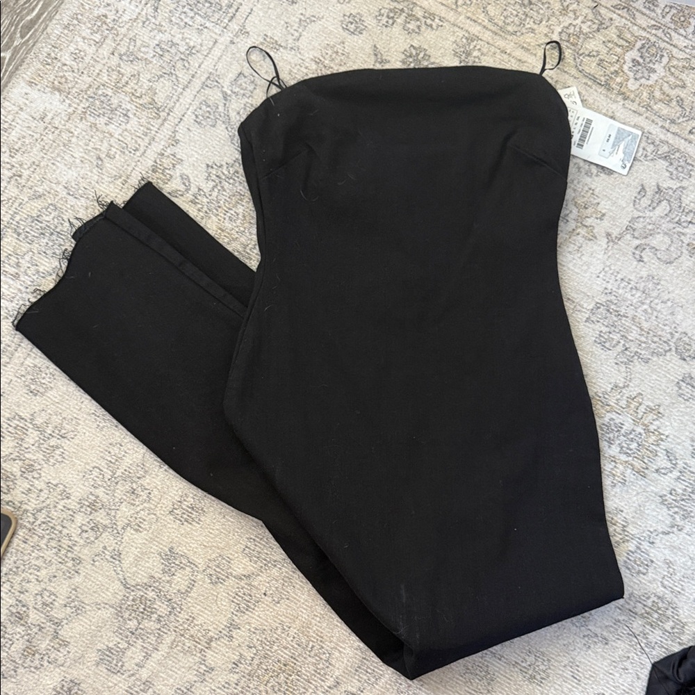 NWT Zara Black Denim Dress